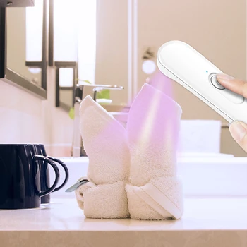 

Rechargeable Ultraviolet Light Wand Sterilizer UV Disinfection Waterproof Portable Handheld UV Disinfection Lamp 1PC