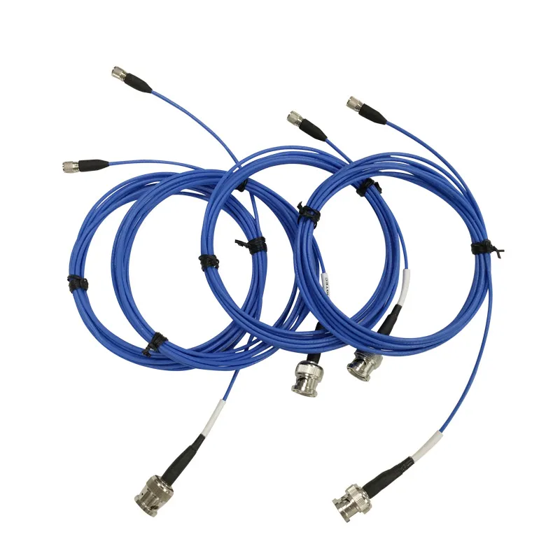 

1PCS BNC Remale Vibration 10-32 Male Acceleration Sensor Connector Wire Cable 1-10M