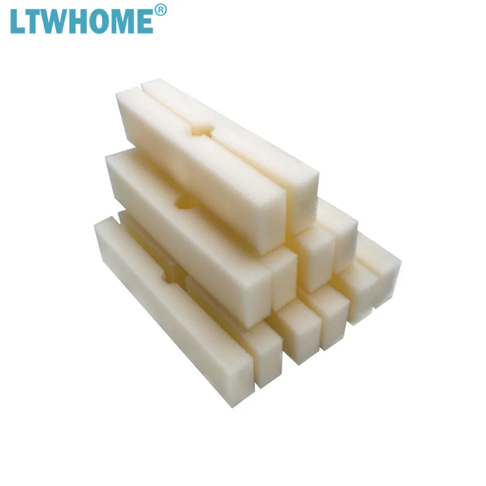 LTWHOME поролоновые фильтрующие прокладки подходят для Fluval FX4 / FX5 FX6|foam filter|filter foamfluval
