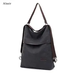Alasir, повседневная сумка-тоут, женские холщовые сумки, большая сумка на плечо, мужская сумка, многофункциональная, модная, простая, на плечо