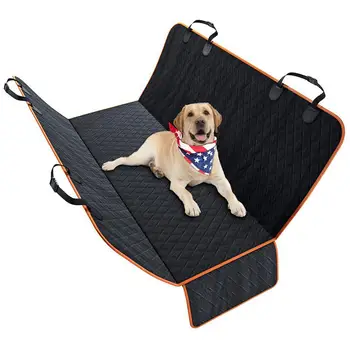 

Dog Car Seat Covers - Extra Durable Heavy Duty Pet Seat Cover with Mesh Window - 100% Waterproof, Machine Washable, Nonslip & Pa