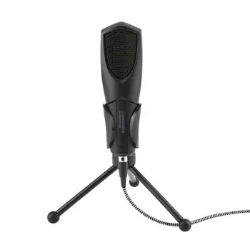 

Professional USB Wired Condenser Sound Podcast Studio Microphone for PC Laptop Computer Plug & Play Long Term Durability