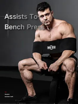 

INNSTAR Bench Press Band Strength Protection Weightlifting Resistance Bands Fitness Elbow Pads Joints Support Bandage