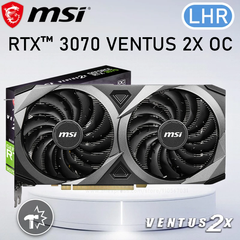 GeForce RTX 3070 VENTUS 2X OC 品 非LHR