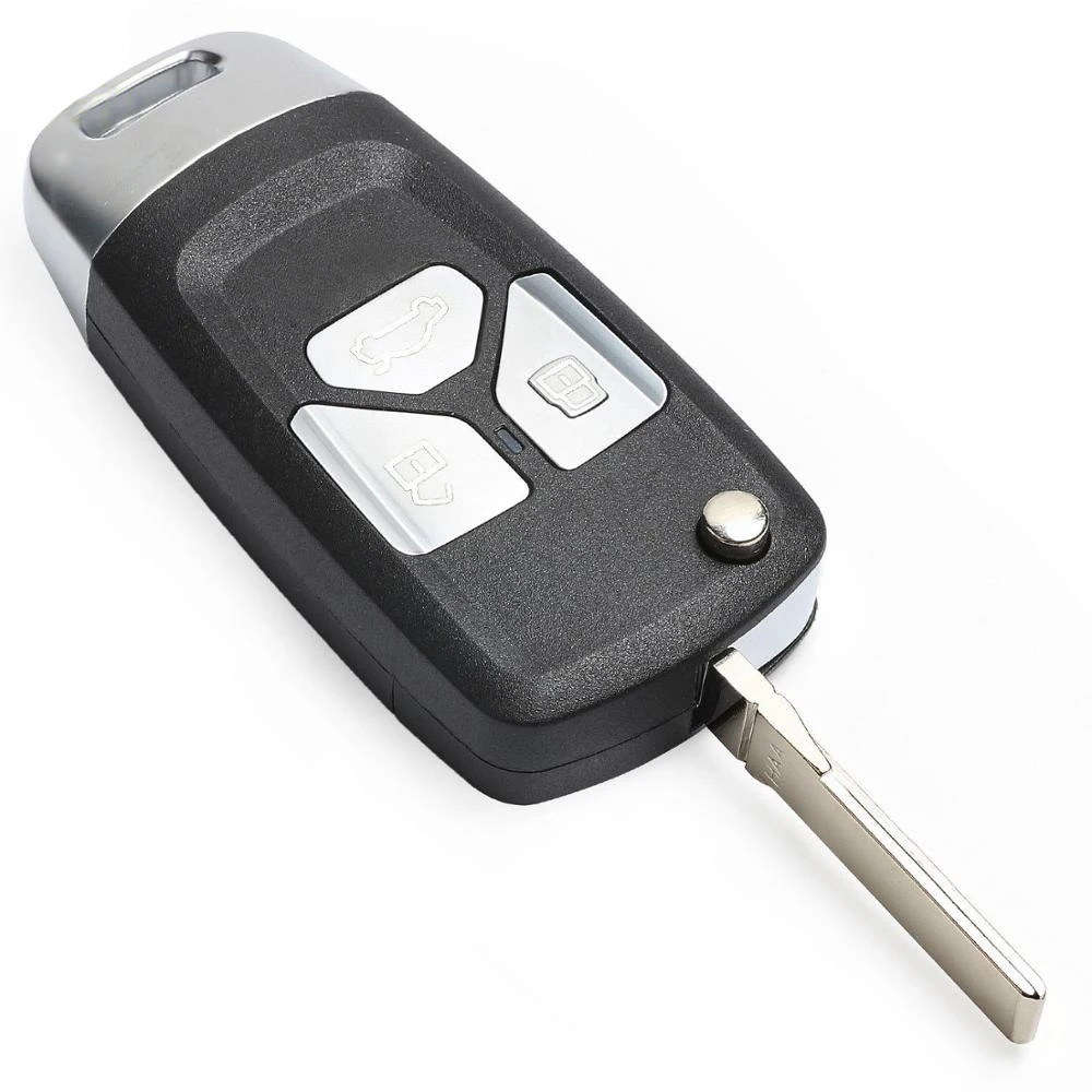Keyecu Модернизированный дистанционный ключ 434 МГц ID48 5K0837202AJ для Volkswagen Caddy/Polo/Transporter/Beetle/J* etta/Touran/Golf 6/Tiguan/Eos/