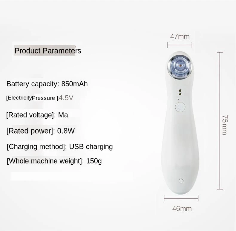 Removedor de Espinha Cravo Ferramenta Elétrica Microdermabrasion Acne Poros Cleaner Exfoliate Levantamento Empresa Beleza Equipamentos 19 Utensílios de cuidado facial
