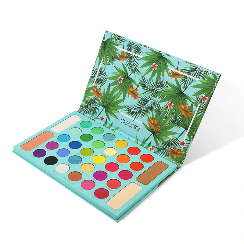 

New Design 34 Colors Natural Forest Pigmented Eyeshadow Palette Makeup Eye Shadow Waterproof Cosmetics Make Up Palette