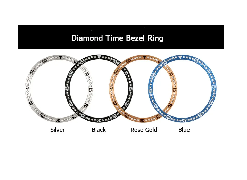 Алмазный чехол для samsung Galaxy Watch, 46 мм, 42 мм, ободок, кольцо, аксессуары для умных часов, чехол, дизайн для samsung S3, активных часов