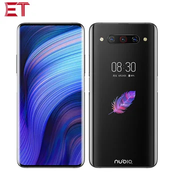 Перейти на Алиэкспресс и купить Версия ЕС ZTE Nubia Z20 Dual SIM 4G мобильный телефон 8 ГБ ОЗУ 128 Гб ПЗУ Snapdragon855 + 6,42 дюйм1080x2340P двойной экран телефон Android 9,0