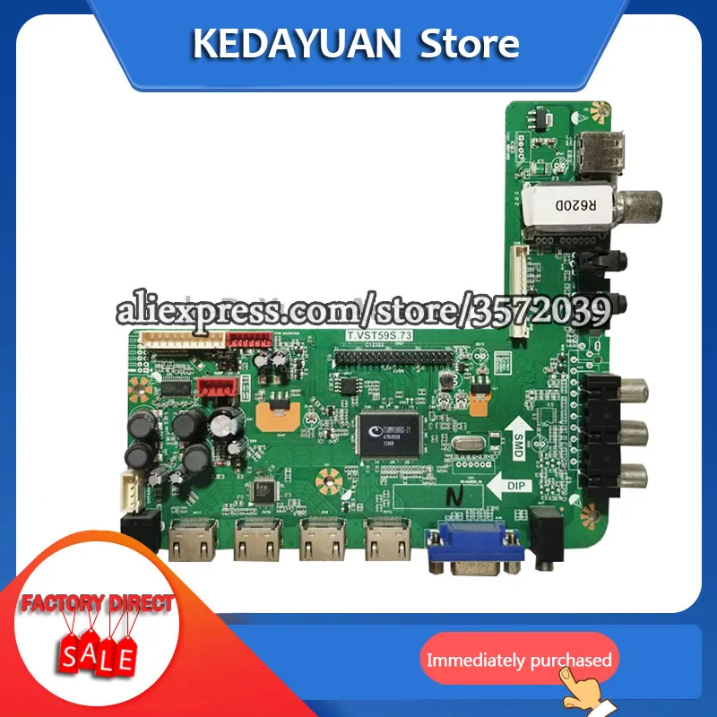free shipping 100% test for TS55L main board T.VST59S.73 working screenSM550SWD101 | Компьютеры и офис