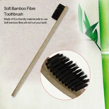 

Environment-friendly Wood Toothbrush Bamboo Toothbrush Soft Bamboo Fibre