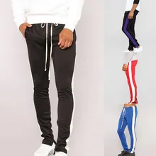 Vertvie осенние мужские спортивные штаны для бега, повседневные полосатые эластичные штаны для бега, спортивные хип-хоп одноцветные штаны для бега, для спортзала, уличная одежда