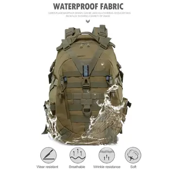 

Cycling Bag Military Backpack Drawstring Picnic Field Survival 25L Oxford 900D Encryption Outdoors Waist Practical Tactical