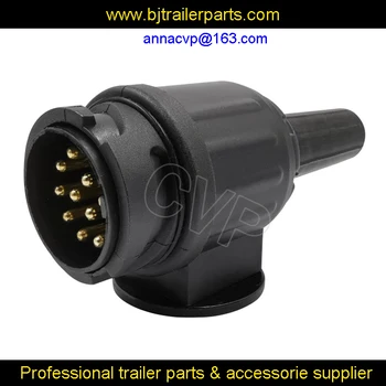 

CVP 13 Pin trailer European plug socket tow bar connector towing electric plug trailer parts accessories