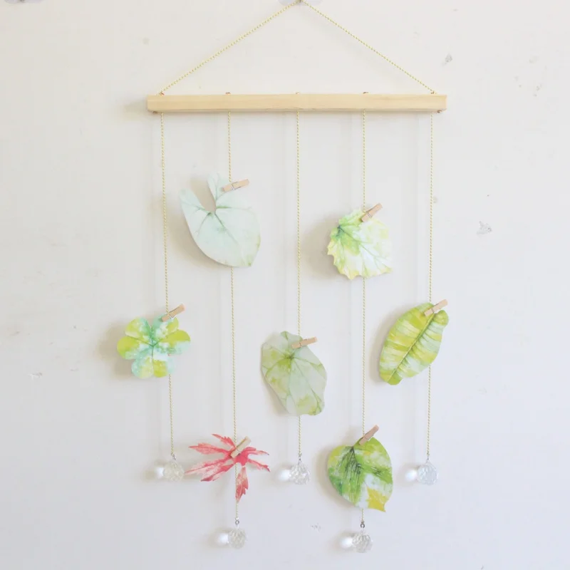 Best 20PCS Set Wooden Wall Hanging Chain Photo Frame With Crystal Pendant With Clip Room Decoration Craft Picture Display Fotolijst