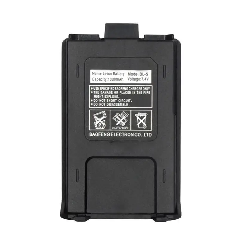 

800mah BL-5 Original Li-Ion Baofeng uv5r Battery For Radio Walkie Talkie Accessories Baofeng UV 5R Uv-5re 5ra Uv 5r Battery