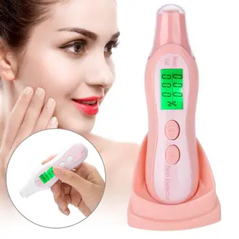 

Moisture Tester Detector Analyzer Monitor Digital LCD Display Personal Skin Moisture Analyzer Skin Care Tools Beauty Device