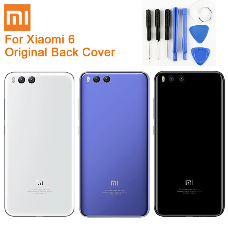 Задний чехол XIAOMI для Xiaomi 6 Mi Mi6 MCE16 стеклянный | Мобильные телефоны и аксессуары