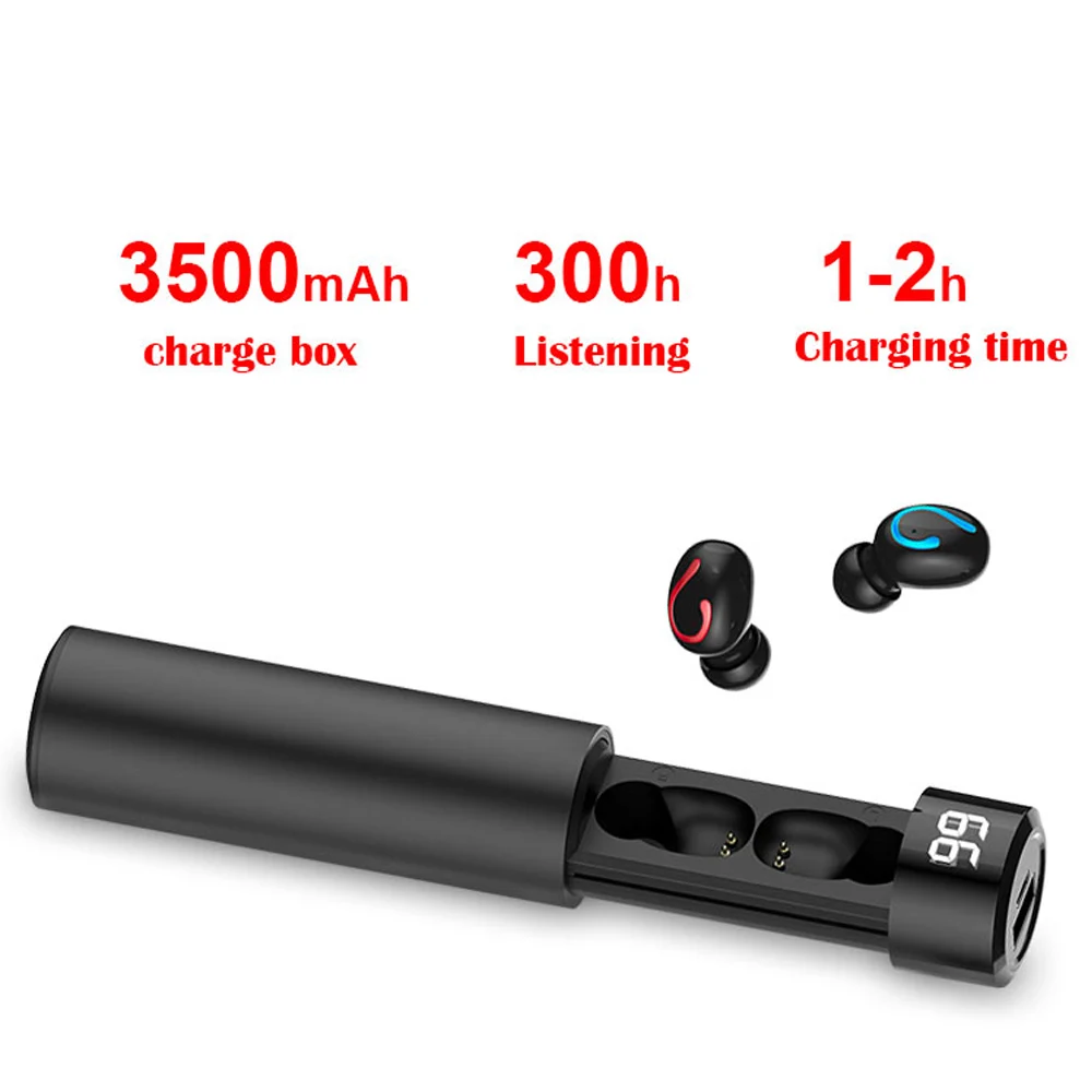3500 мАч Bluetooth беспроводная гарнитура стерео наушники водонепроницаемые с