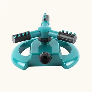

Garden Sprinklers Automatic Watering Grass Lawn 360 Degree Fully 3 Nozzle Circle Rotating Irrigation System Garden Sprinklers