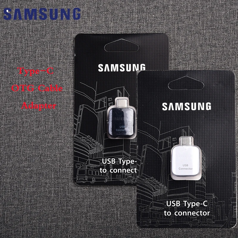 Купить Оригинальный переходник Samsung USB 3 0 TYPE C OTG быстрая передача данных разъем для | Кабели для мобильных телефонов (4000548667427)