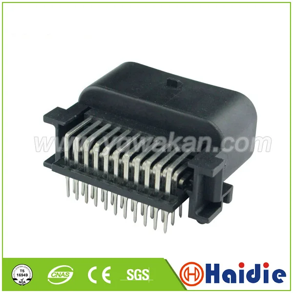 

Free shipping 1set 33pin Motorcycle PCB car connector 33 way wire harness cable connector