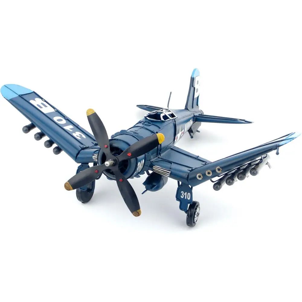 

US World War II vintage wrought iron decorations ornaments carrier aircraft model gifts handmade crafts