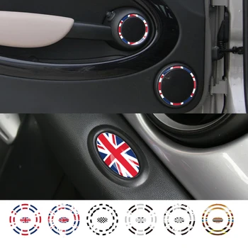 

1 set Union Jack PVC Vinyl Car Sound sticker for MINI COOPER JCW R55 R56 R57 R58 R59 R60 R61 Countryman Car Accessories