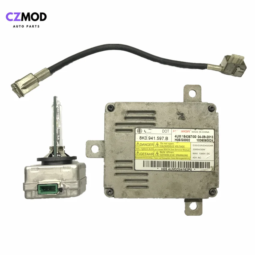 CZMOD 8K0. 941.597.B D3S D3R D4S D4R Ксеноновые Фары балласт с проводом 8K0941597B D3S blub 66340 автомобильные аксессуары(б/у