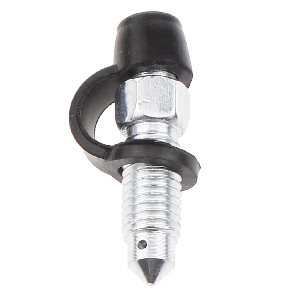 

M7 X 1mm Universal Moto Brake Caliper Bleed Screw Nipple, Silver