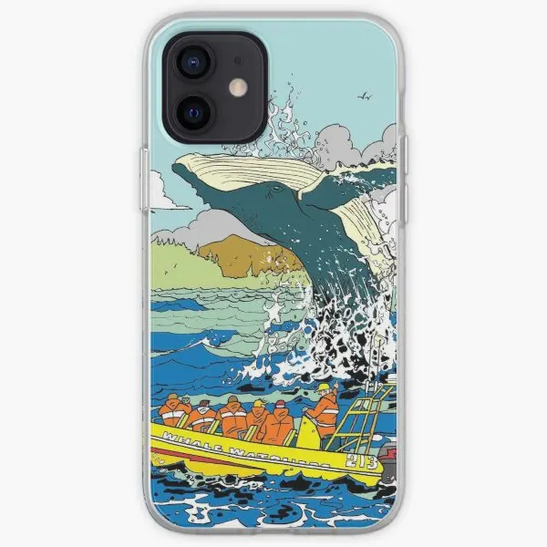 Чехол для телефона с изображением Прыгающего Кита подходит iPhone 5 5S 6 6S 7 8 Plus 11 12 13 Pro