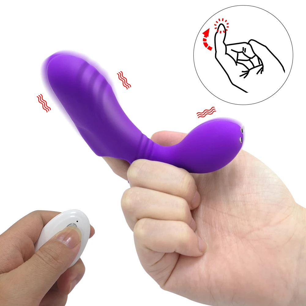 Finger Vibrator Sex Toys For Women Vaginal G Spot Massager Clitoris Stimulator Wireless Remote Vibrators Female Adults Product 2