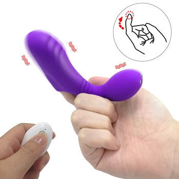 Finger Vibrator Sex Toys For Women Vaginal G Spot Massager Clitoris Stimulator Wireless Remote Vibrators Female Adults Product