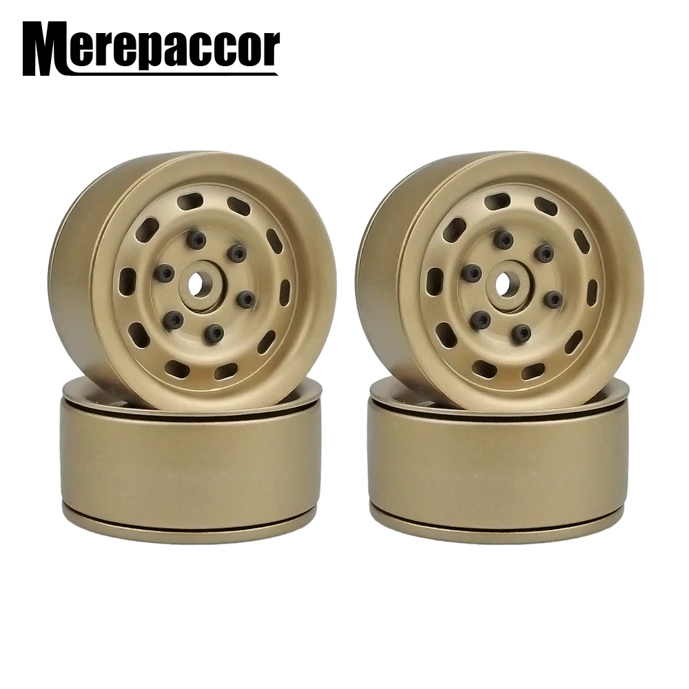 Обод колеса металлический 1 9 &quotBeadlock для 1/10 RC Rock Crawler Traxxas TRX-4 D90 D110 Defender Axial SCX10 90046