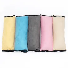 Высокое качество 2 шт. мягкий замшевый ремень безопасности Наплечная подушка универсальный наплечный ремень чехлы для детей взрослых