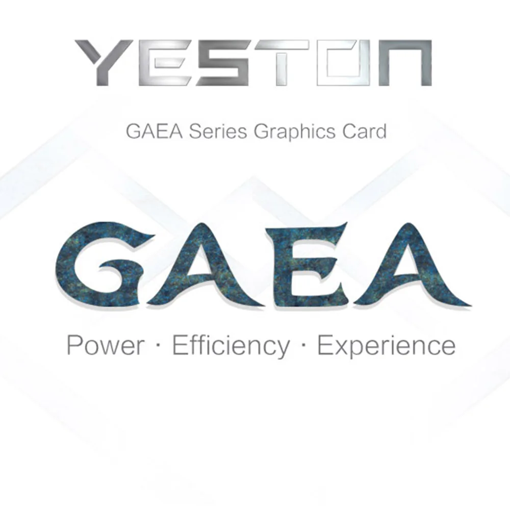 Yeston RX 580 2048SP 4G D5 GAEA Графическая карта, видеокарта Radeon Chill Dual Fan Cooling 4GB GDDR5 256bit DP/HD/2xDL-DVI-D PC