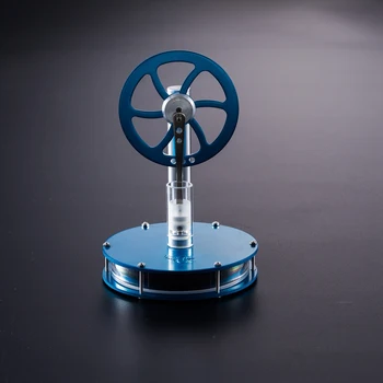 

Low Temperature Metal Stirling Engine Motor Model Aluminum Alloy Kids Steam Heat Science Educational Toy