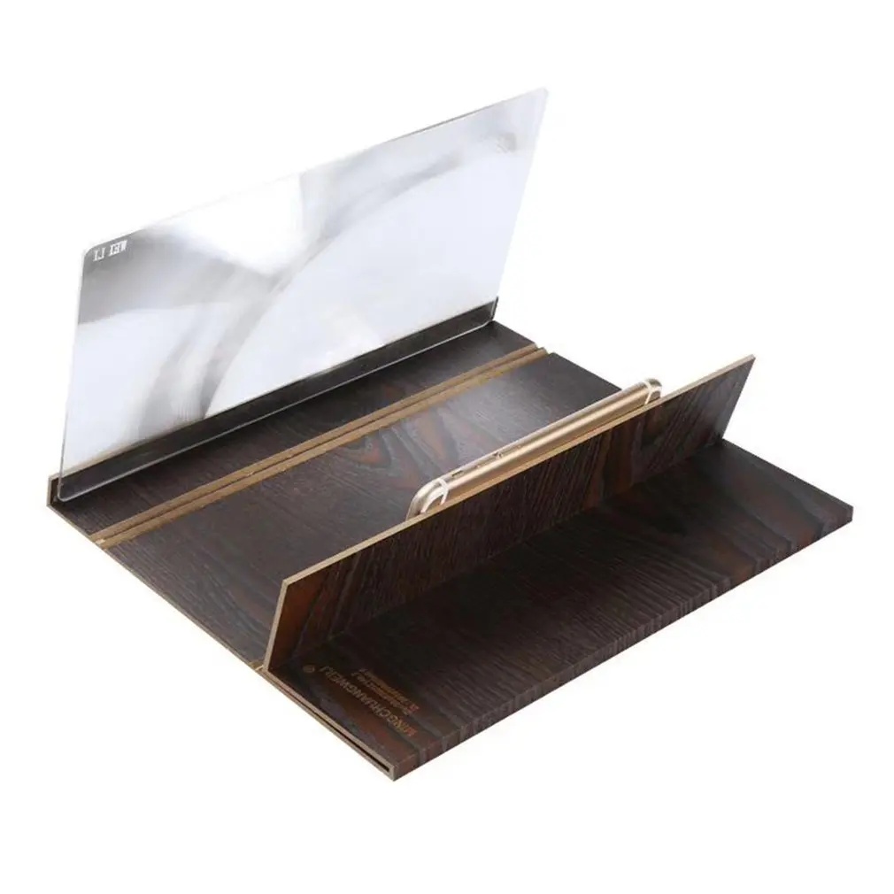 12inch 3D Phone Screen Magnifier Amplifier Folding Design HD Video Magnifying Glass Watch 3d Movies Smart Phone Bracket Holder
