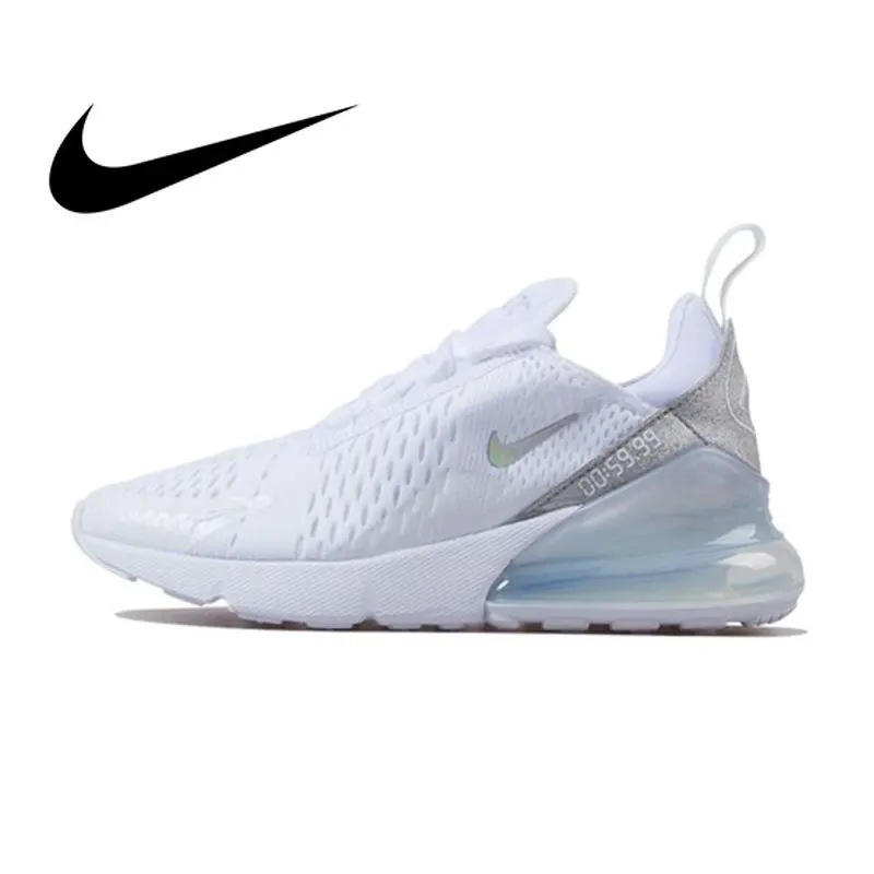 Оригинальный Nike Оригинальные кроссовки Air Max 270 Для женщин дышащая Беговая спортивная обувь на открытом воздухе спортивная дизайнерская