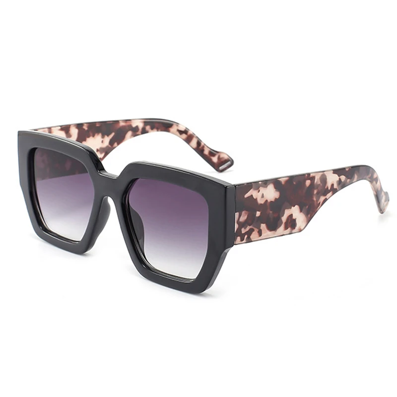 Gafas De Sol Vintage con montura grande para mujer, lentes De Sol femeninas  con gradiente De diseñador De marca, UV400, 2023 - AliExpress