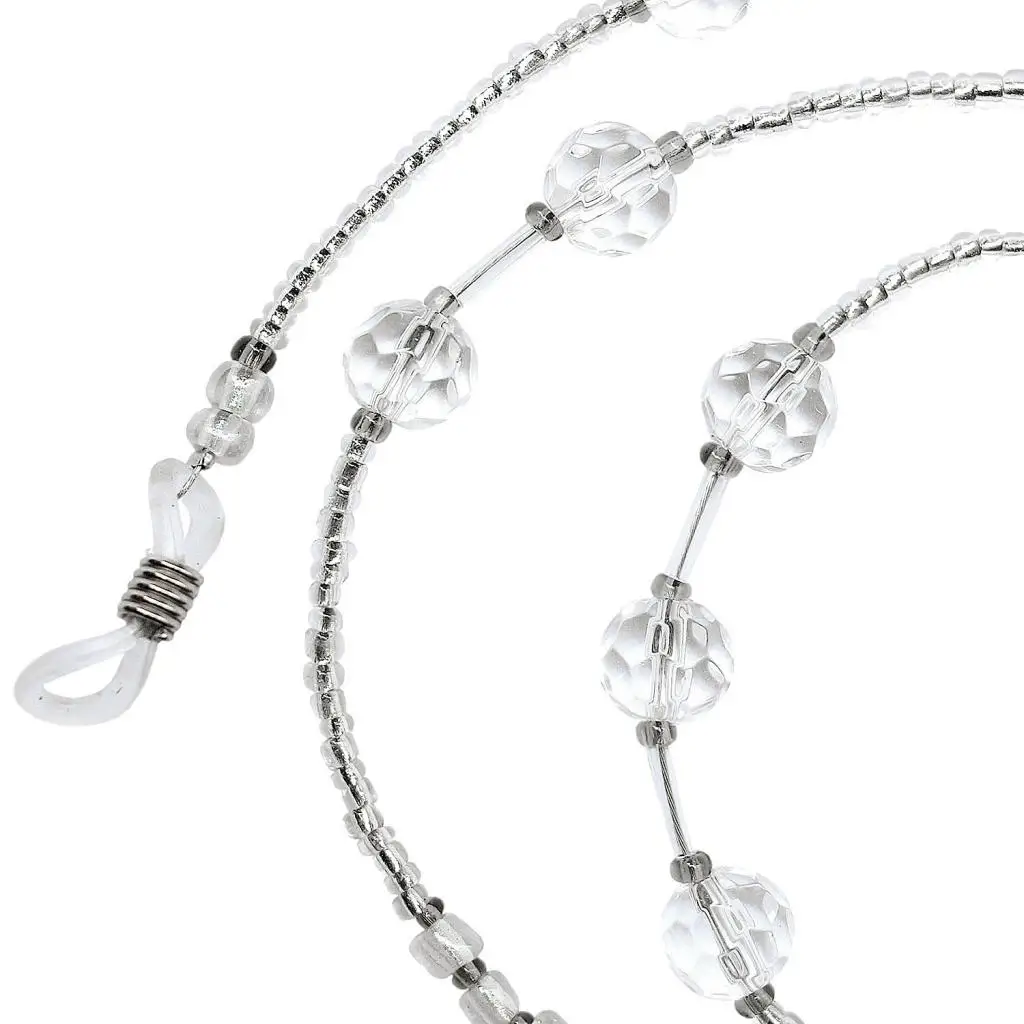 Beaded Eyeglass Rope Reading Glasses Eyewear Spectacles Chain Holder 75cm