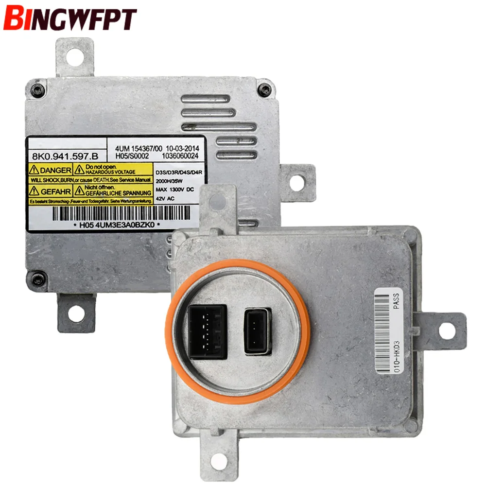 

Headlight HID Ballast with wire For VW A4 A5 A6 A8 Q7 8K0941597B 8K0941597 8K0.941.597 Xenon Ballast Control Unit Module