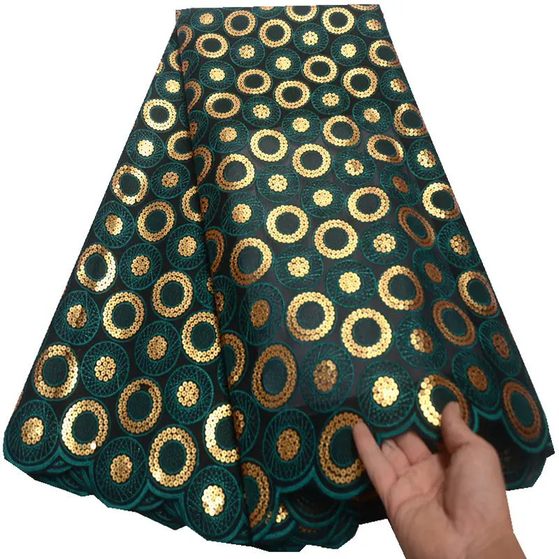 Африканская кружевная ткань из двойной органзы с блестками,, новейшее нигерийское свадебное платье, высокое качество, органза, французское Сетчатое кружево DG815