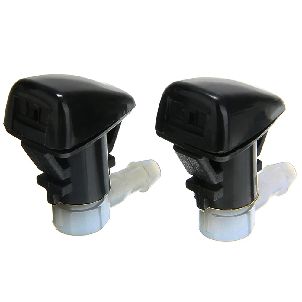 2pcs Car Vehicle Right Left Windshield Washer Sprayer Nozzle Black Car Accessories For Dodge Durango 2011-2019