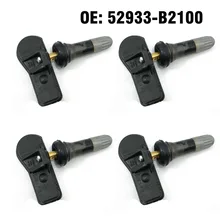 4 шт шины для легковых автомобилей Давление монитор Сенсор давления воздуха в шинах 52933-B2100 для hyundai i10 для Kia Picanto Soul 2013