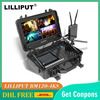 

LILLIPUT BM120-4KS New 12.5" 3840x2160 4x4K HDMI 3G-SDI in&Out Broadcast Director Monitor with HDR,3D-LUT,Color Space