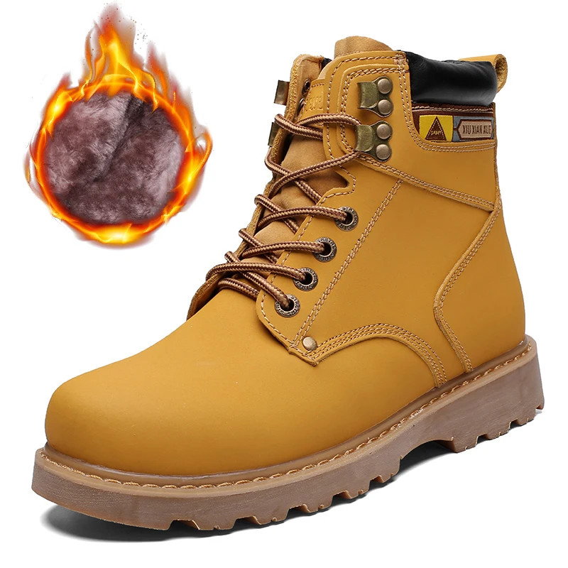 Best Winter Shoes for Men Round Toe Men Fur Work Boots Leather Snow Boots Men Ankle Strap Cowboy Boots Mens Best Winter Shoes for Men Round Toe Men Fur Work Boots Leather Snow Boots Men Ankle Strap Cowboy Boots Mens
