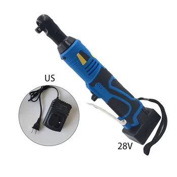 

Driver Wrench Cordless Mini Electric Drill Ratchet Wireless 28V Lithium-Ion 90N.m 3/8in Power Tools + Battery