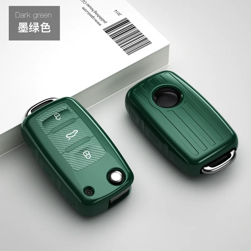 

Protective TPU Remote Car Key Case Cover for Volkswagen VW POLO Tiguan Passat B5 B6 B7 Golf EOS Scirocco Jetta MK6 Octavia