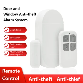 

Super Loud 130 DB Wireless Household anti-theft alarm multi-function Window Door Burglar Security Alarm System Magnetic Sensor